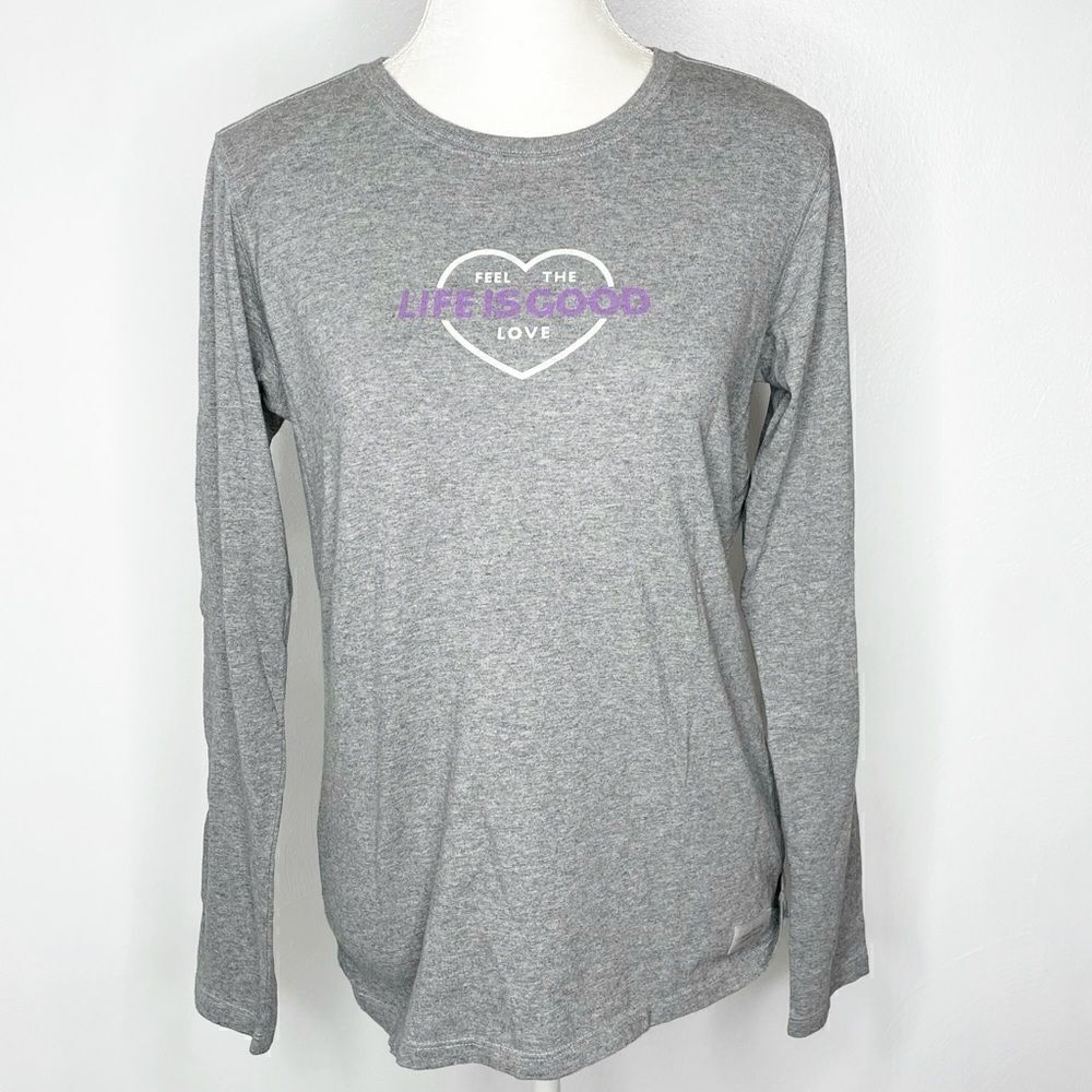 Feel The Good - Life is Good long sleeve t-shirt - size medium